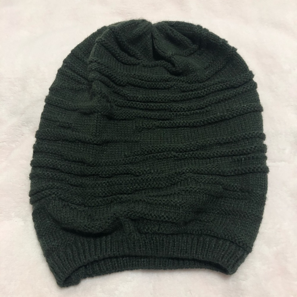 Grey Slouchy Beanie